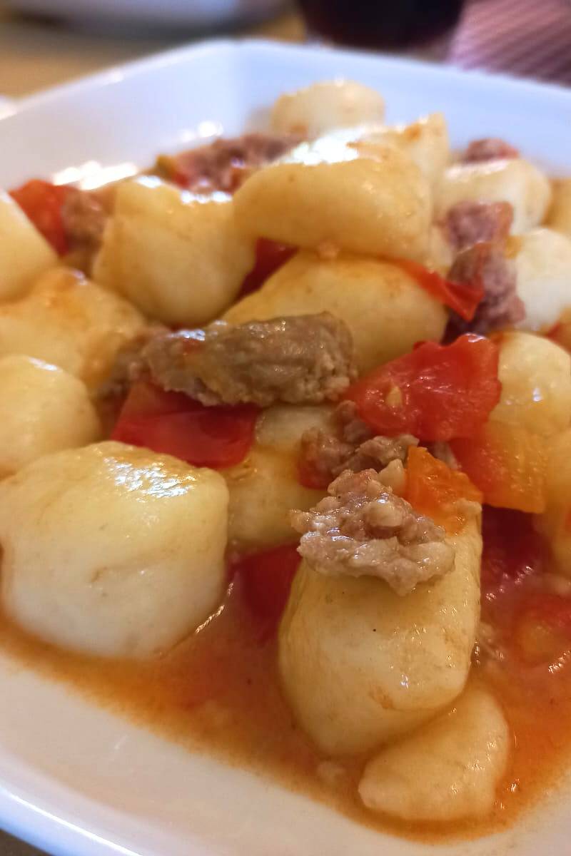 Menù Osteria il Velocipede - Primi Piatti